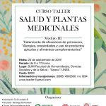 Invitación al Curso-taller Salud y Plantas Medicinales