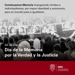 24 de marzo: Día Nacional de la Memoria por la Verdad y la Justicia
