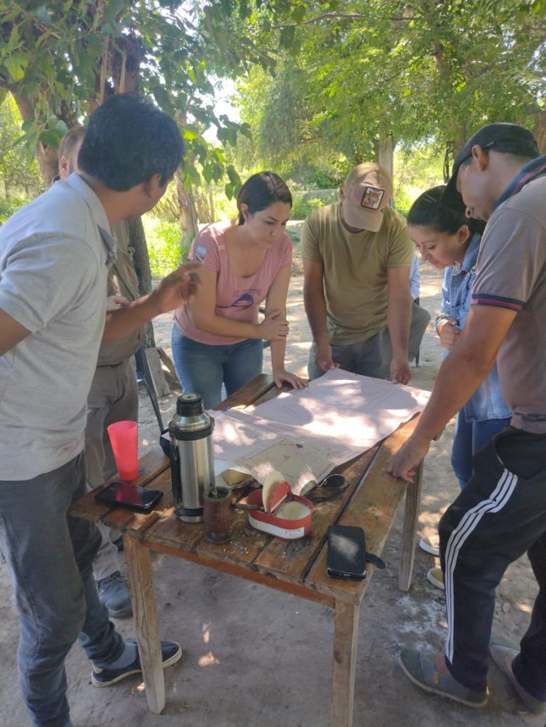 Visita a las localidades de «El Añil» y «Cashico» del Dpto. Jiménez