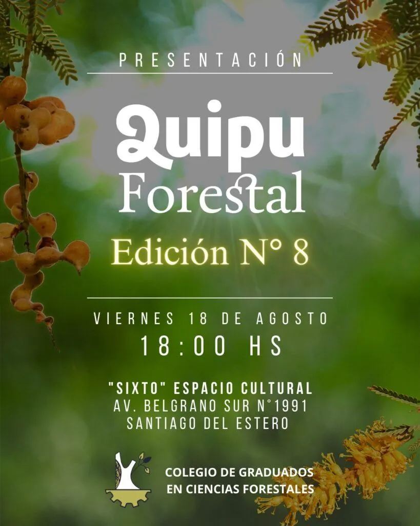 Presentación 8va Edición Quipu Forestal